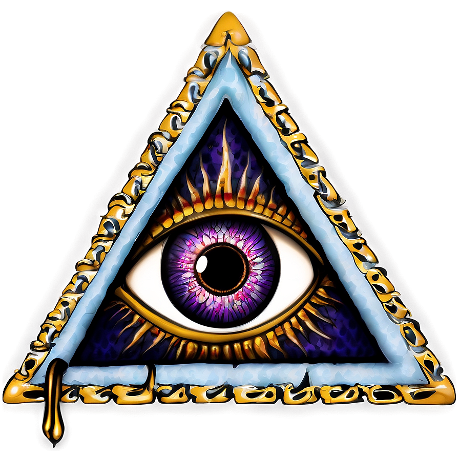 All Seeing Eye Tattoo Design Png Eyu52