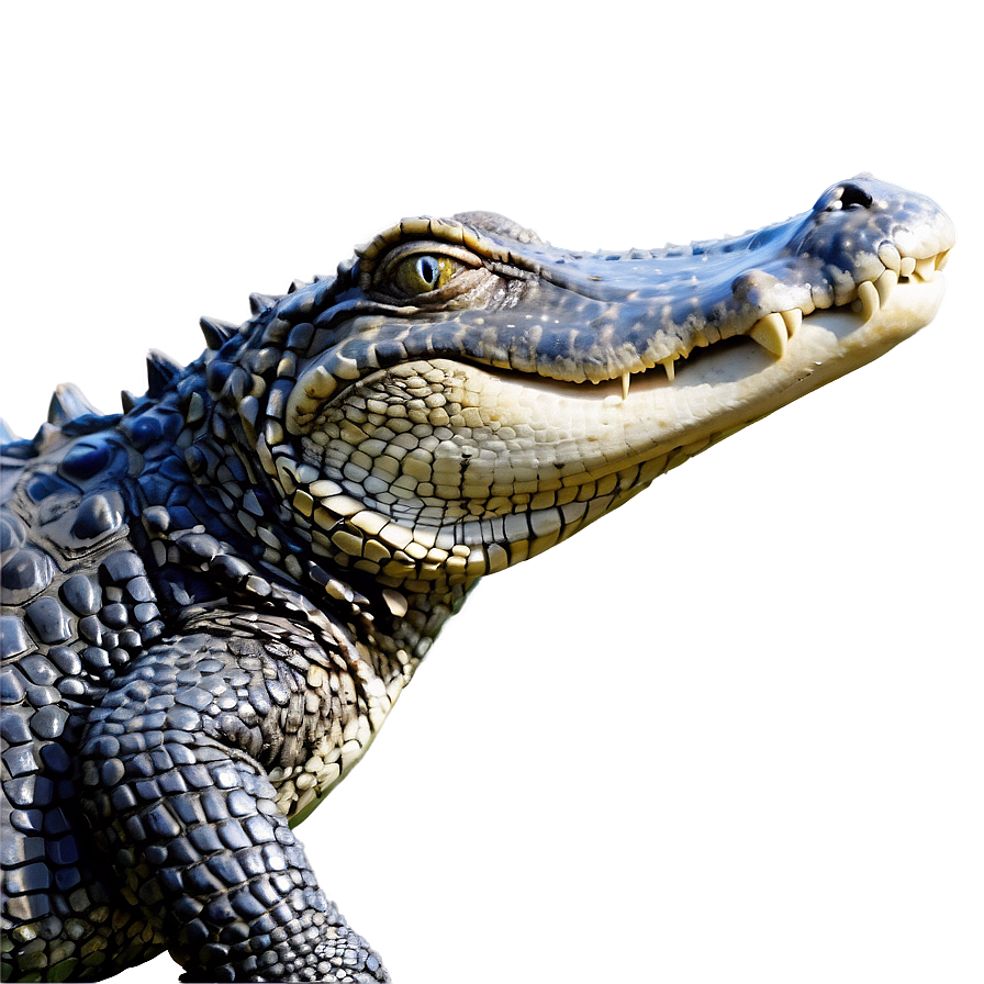 Alligator Sunbathing Png Gfn22