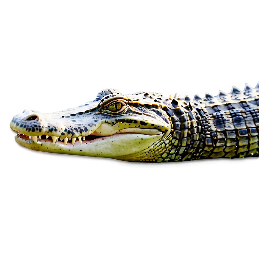 Alligator Swimming Png 05212024