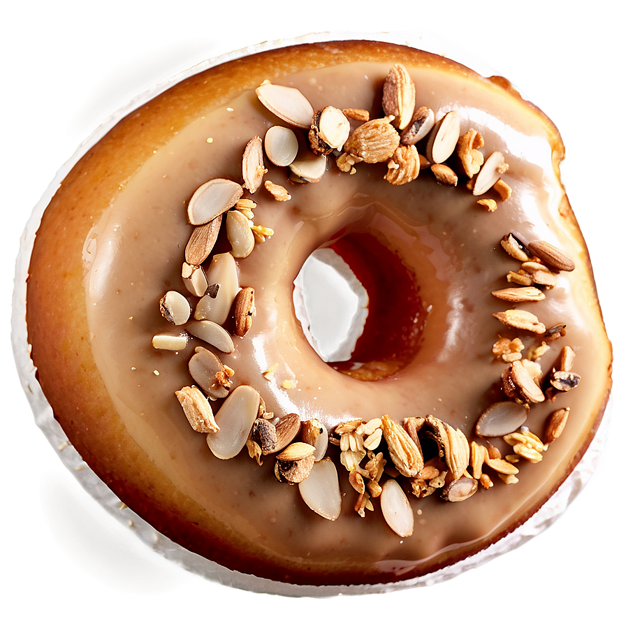Almond Crunch Donut Png 05232024
