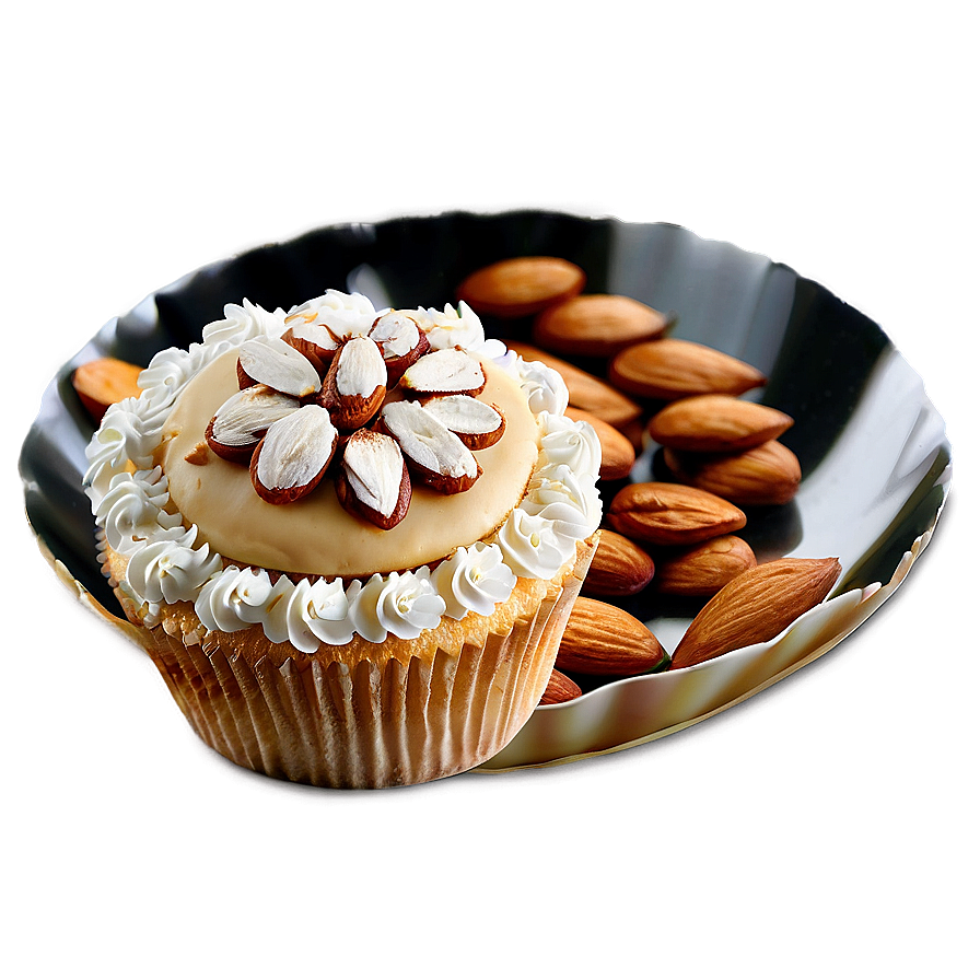 Almond Cupcakes Png Ueq47