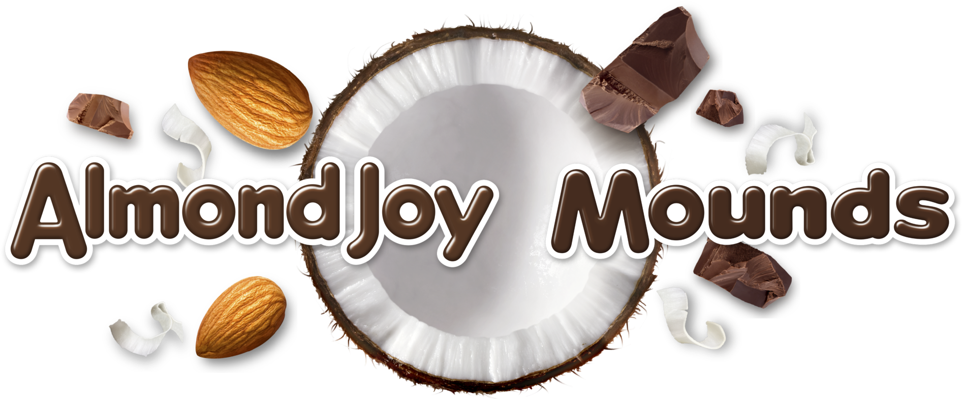 Almond Joy Mounds Logowith Ingredients