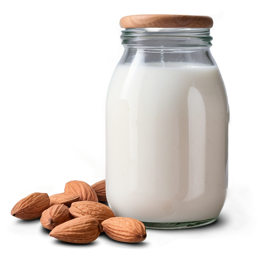 Almond Milk And Health Png 06272024