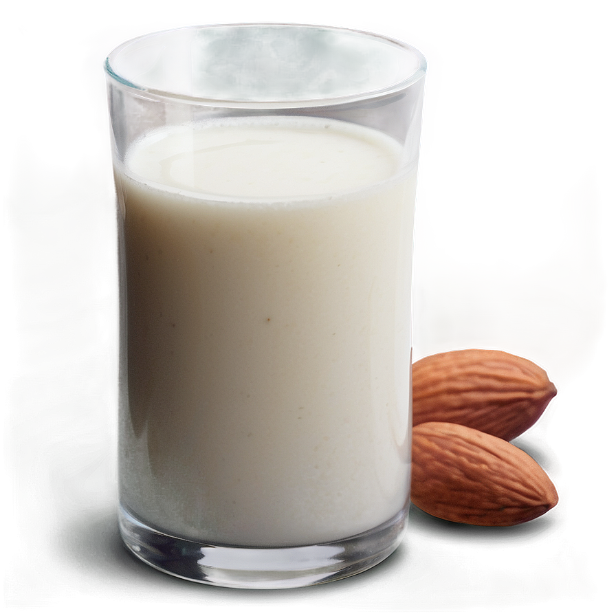 Almond Milk Breakfast Png Row4