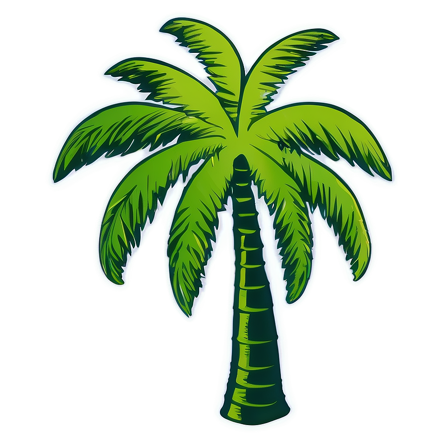 Aloha Palm Tree Silhouette Png 24