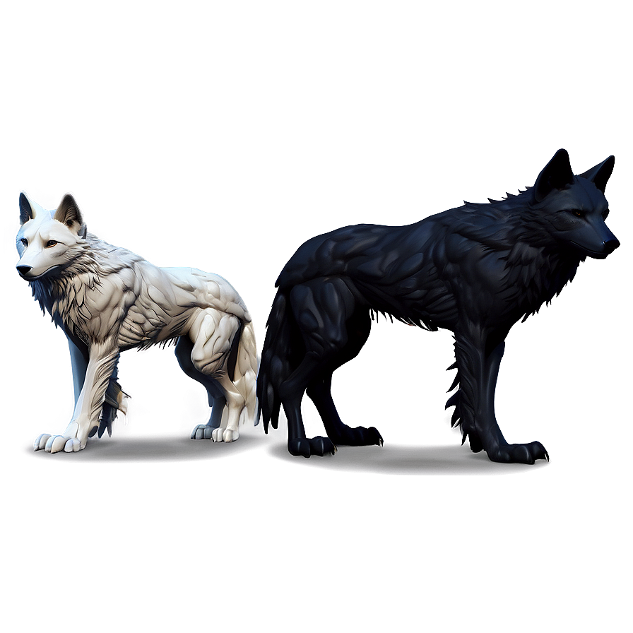 Alpha Wolf And Raven Png 76