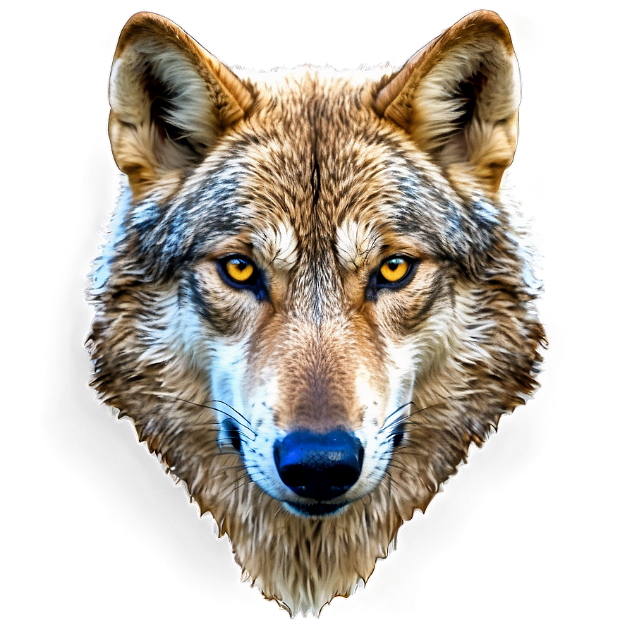 Alpha Wolf Eyes Close-up Png Djm