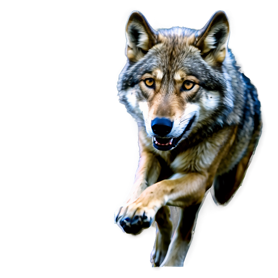 Alpha Wolf In Action Png 66