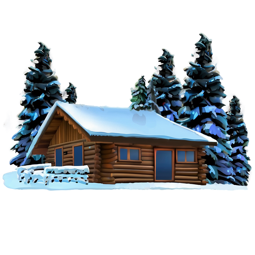 Alpine Ski Cabin Png 40