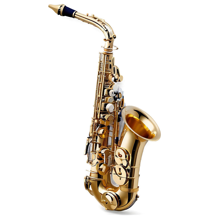 Alto Saxophone With Case Png Aka