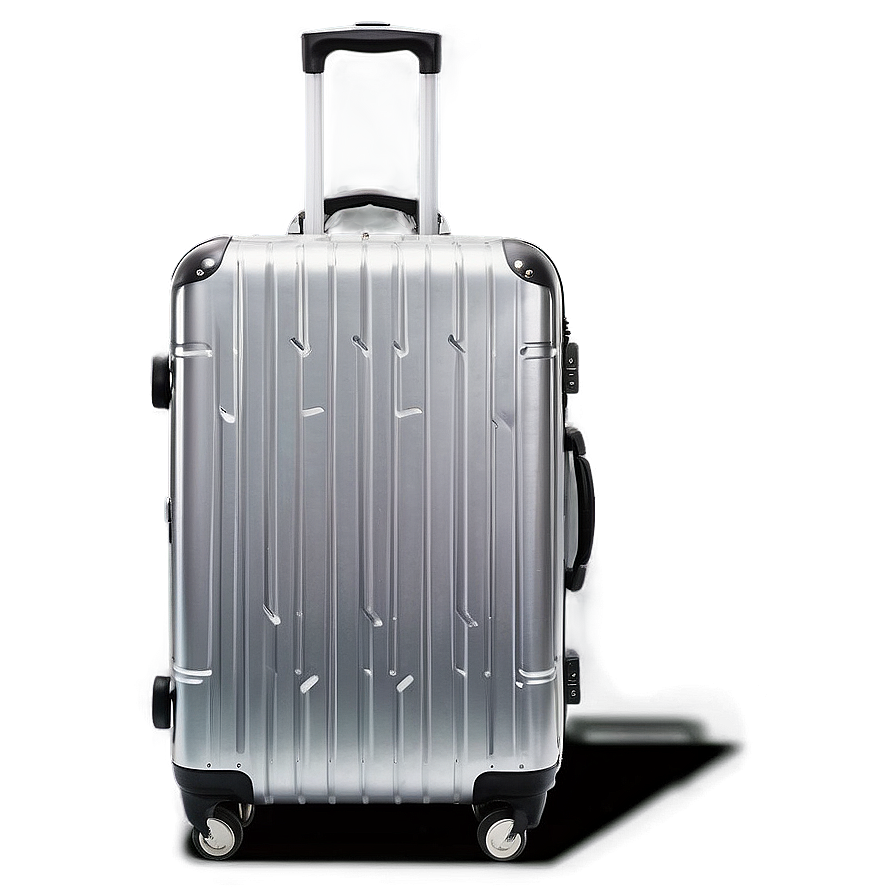 Aluminum Suitcase Png 05252024