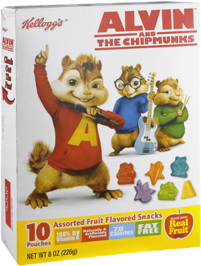 Alvinandthe Chipmunks Snack Box