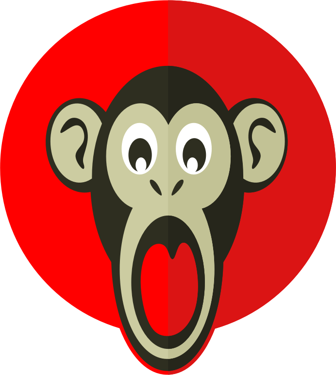 Amazed Monkey Graphic