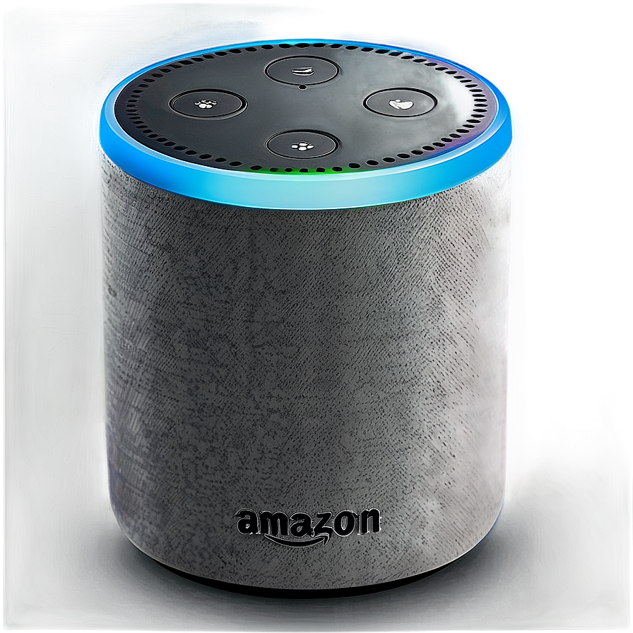 Amazon Echo Silver Senior Edition Png 06282024