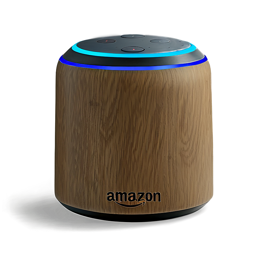 Amazon Echo Vintage Oak Finish Png 06282024