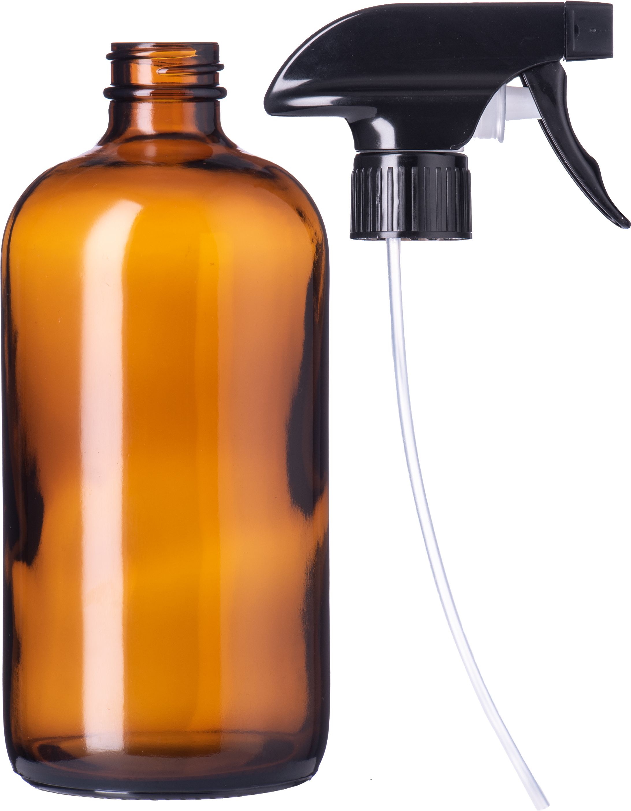 Amber Glass Spray Bottle