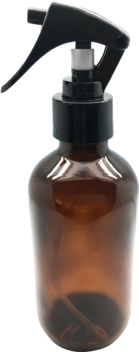 Amber Glass Spray Bottle