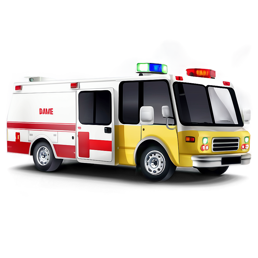 Ambulance Car Vector Design Png Gme70