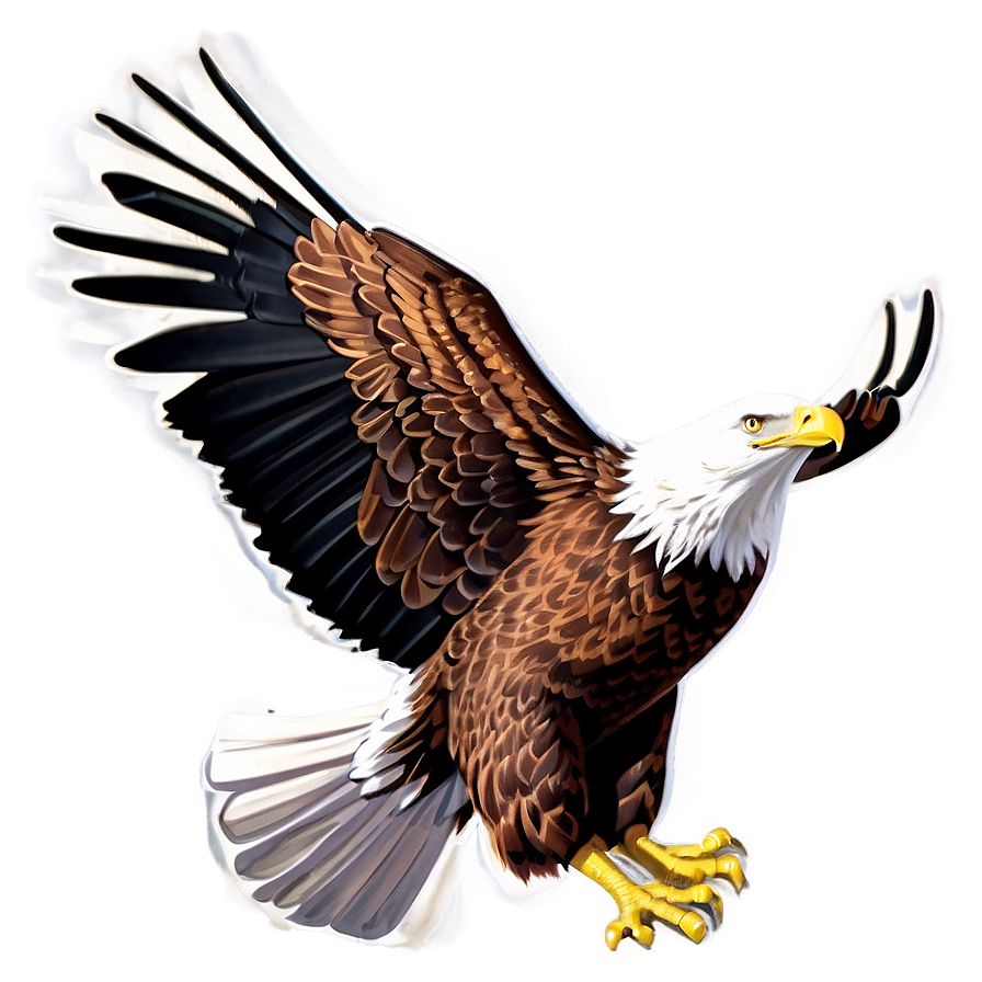 American Eagle Cartoon Png Pht99