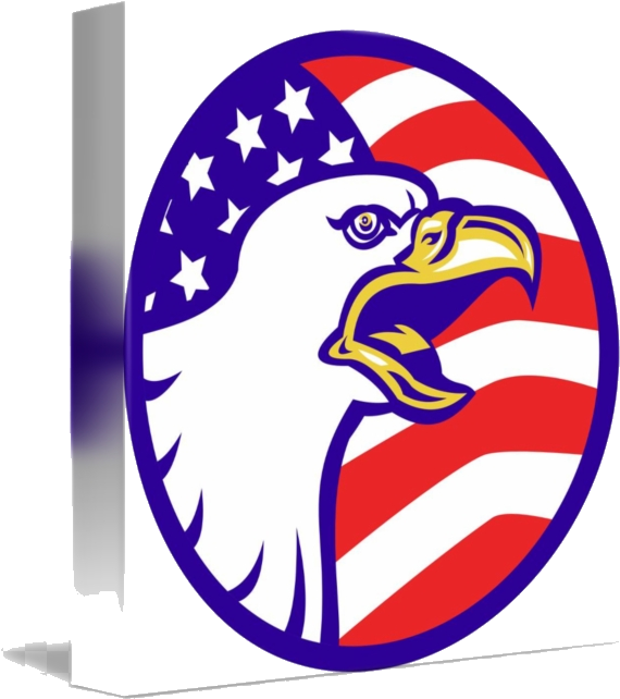 American Eagle Patriotic Emblem