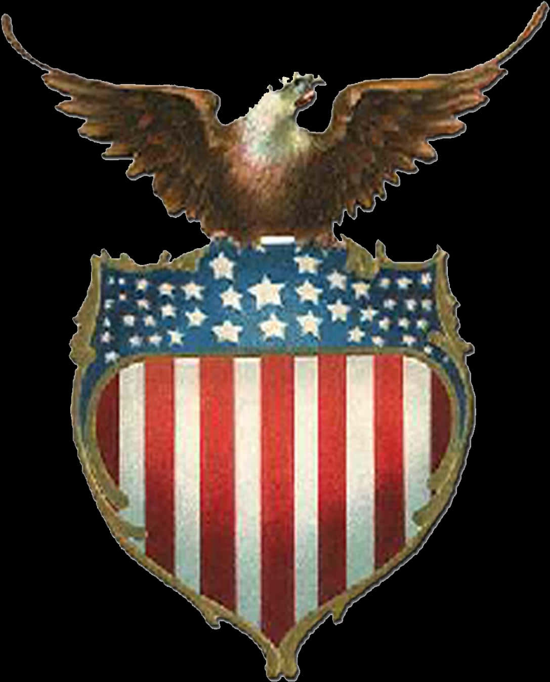 American Eagle Shield Emblem