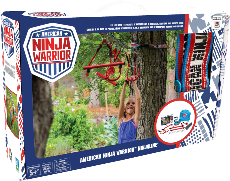 American Ninja Warrior Ninjaline Packaging