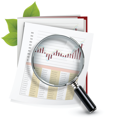 Analyzing Financial Data Graph