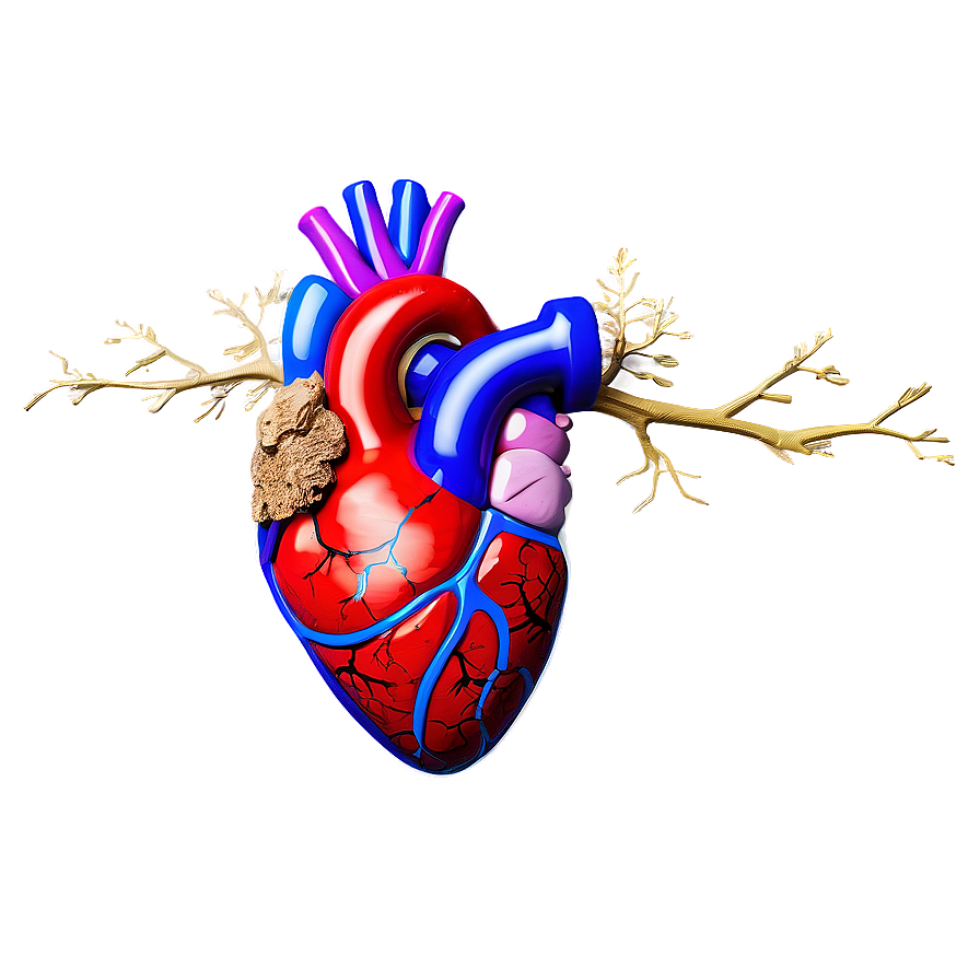 Anatomical Heart In Nature Png 06122024