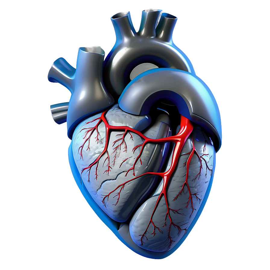 Anatomical Heart Made Of Stone Png Rbd