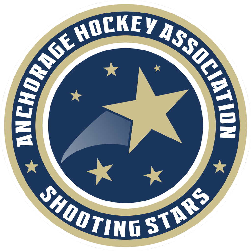 Anchorage Hockey Association Shooting Stars Logo