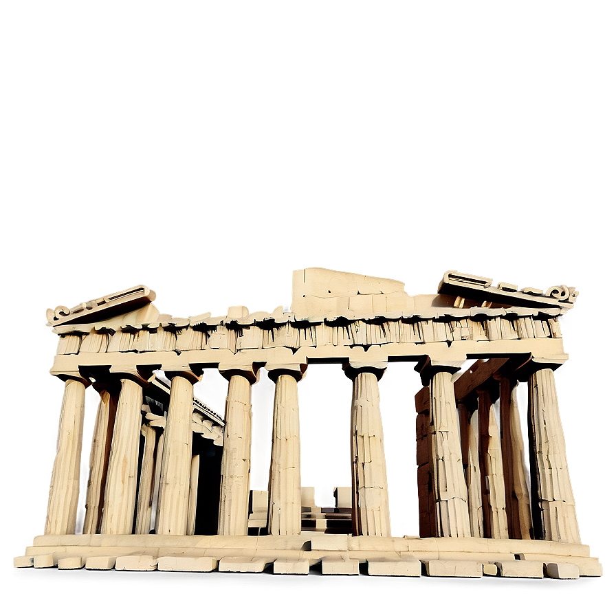 Ancient Greek Parthenon Png Aqk95