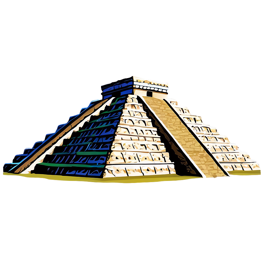 Ancient Mayan Pyramids Mexico Png Wjb77