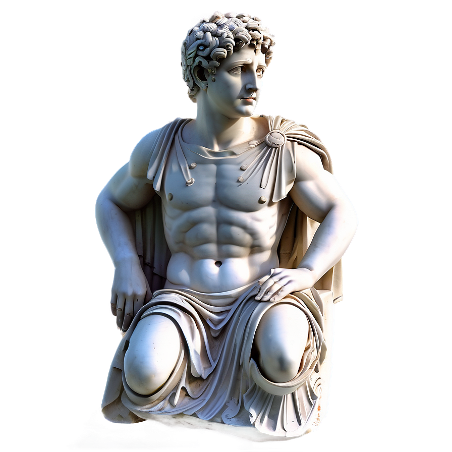 Ancient Roman Sculpture Png 06272024