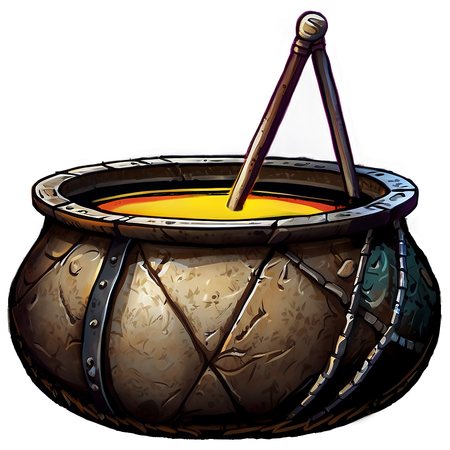 Ancient Witch Cauldron Png 05242024