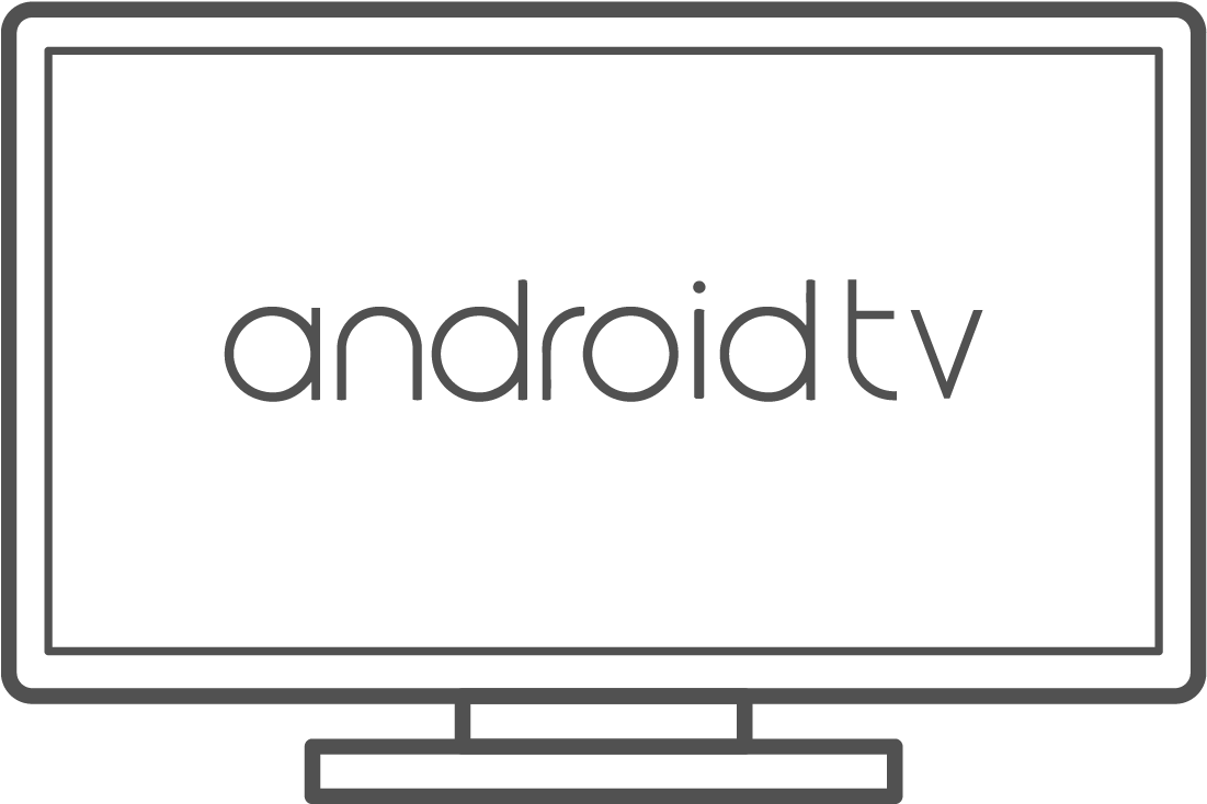 Android T V Icon Graphic