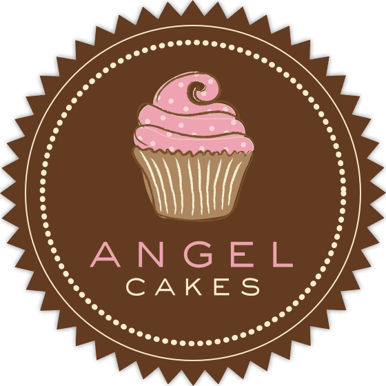 Angel Cakes Cupcake Logo