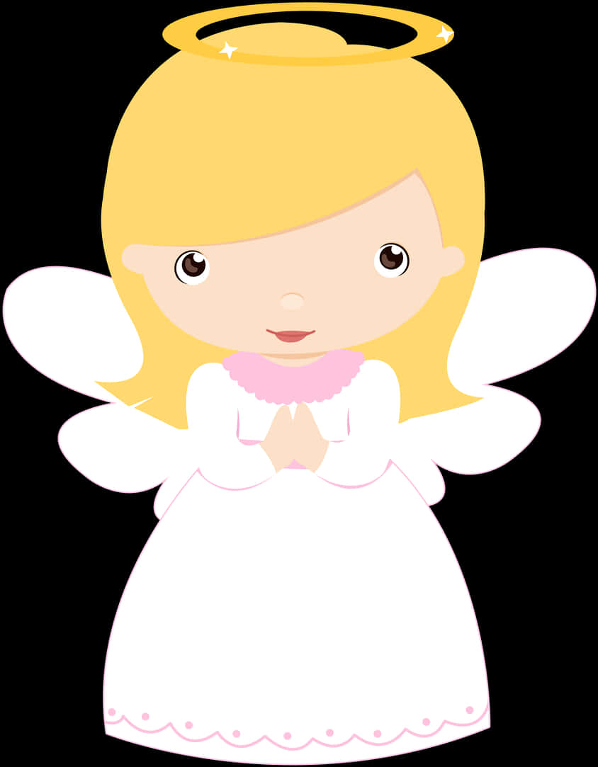 Angel Cartoon Baptism Theme