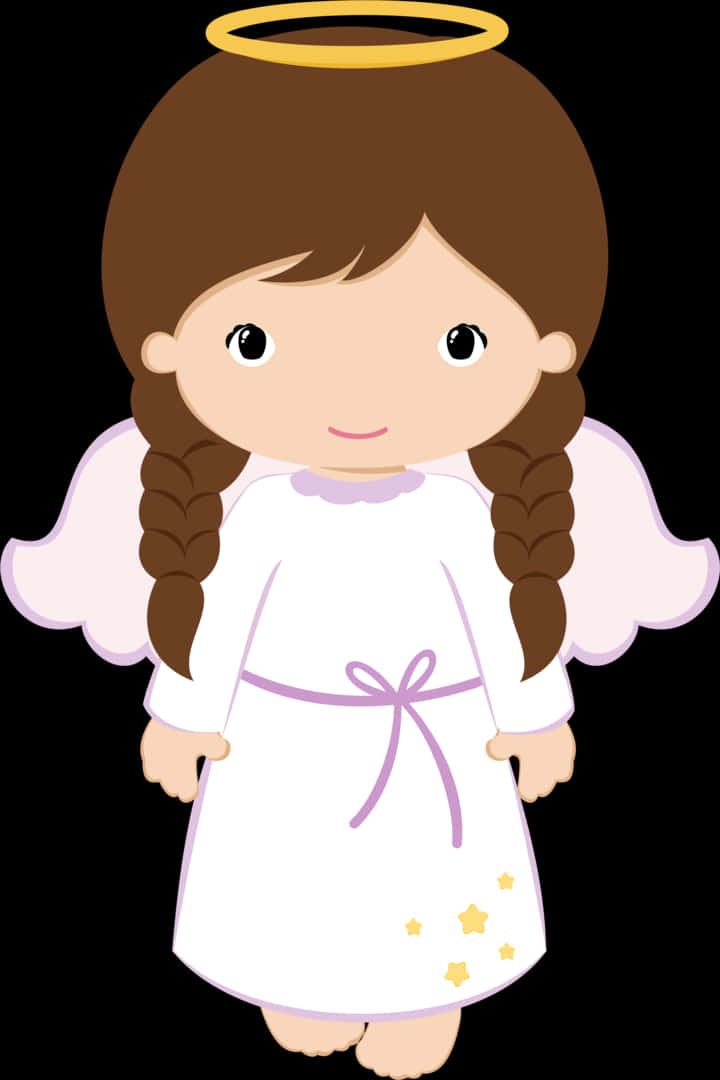 Angel Cartoon Graphicfor Baptism Event