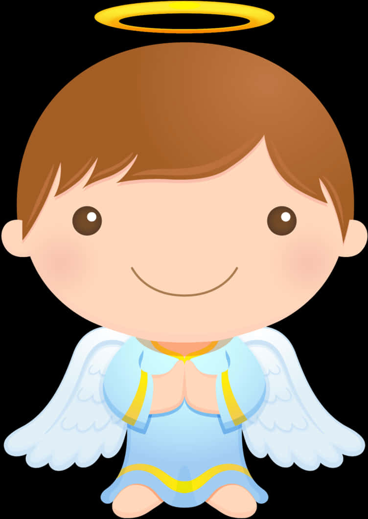 Angel Cartoon Graphicfor Baptism