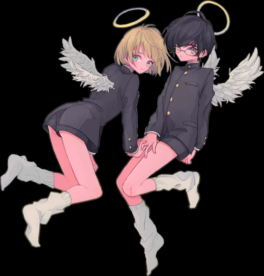 Angel Halo Anime Characters