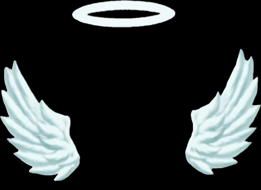 Angel Haloand Wings Graphic