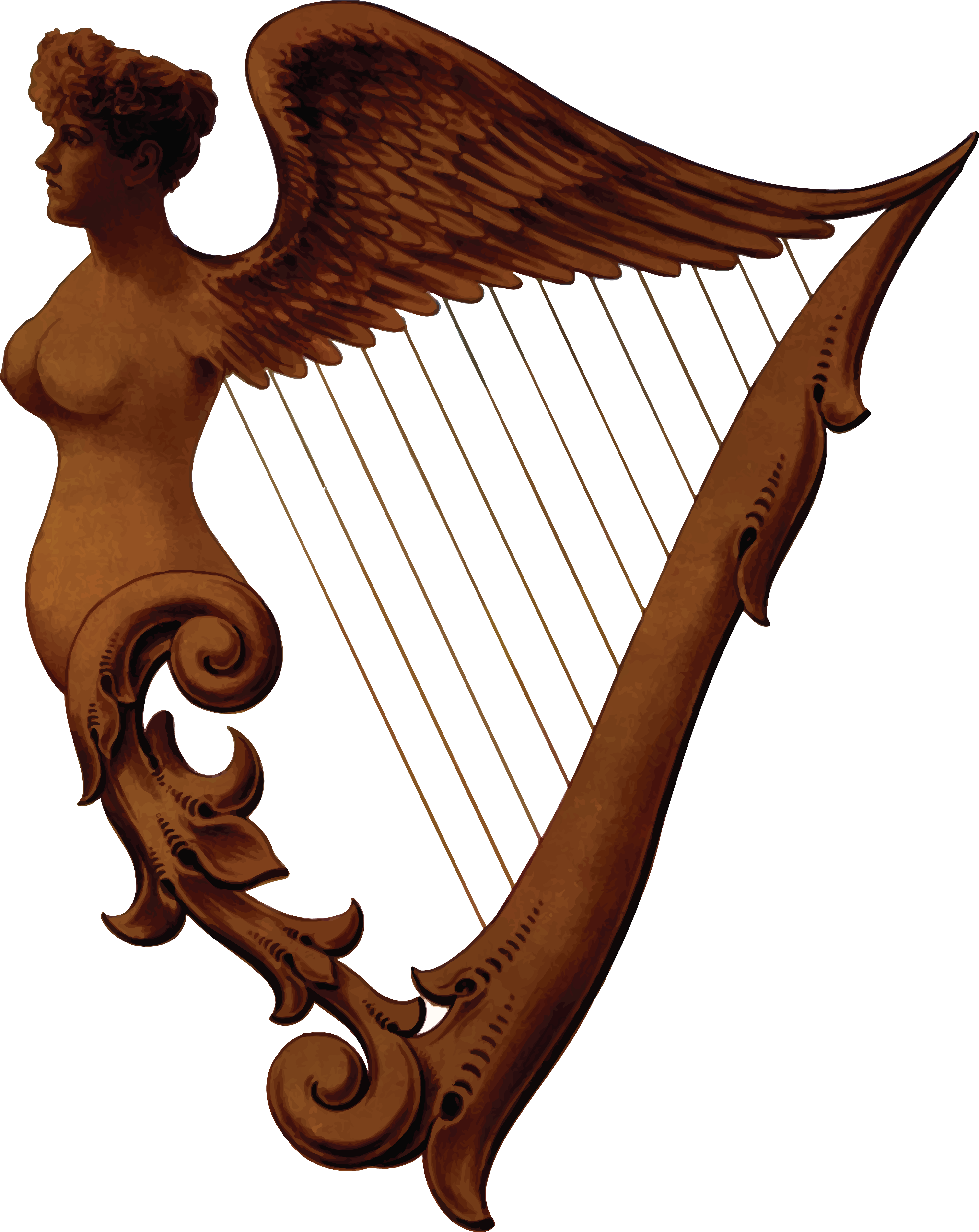 Angel Harp Artwork