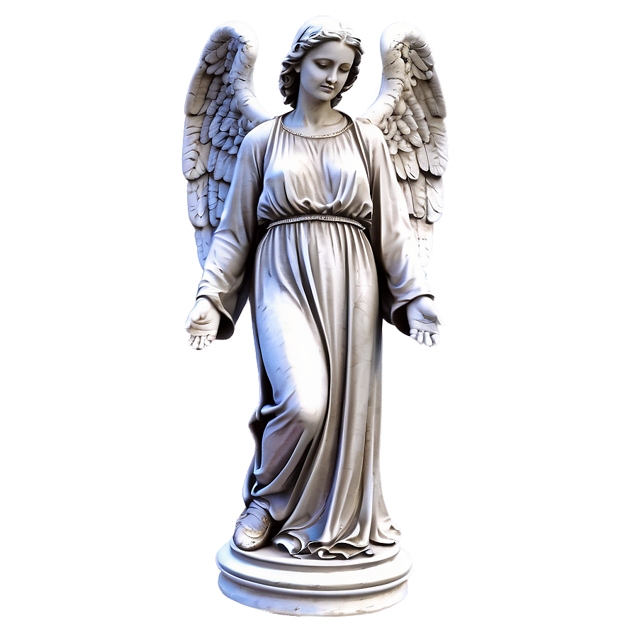 Angel Of Peace Statue Png Lkf82