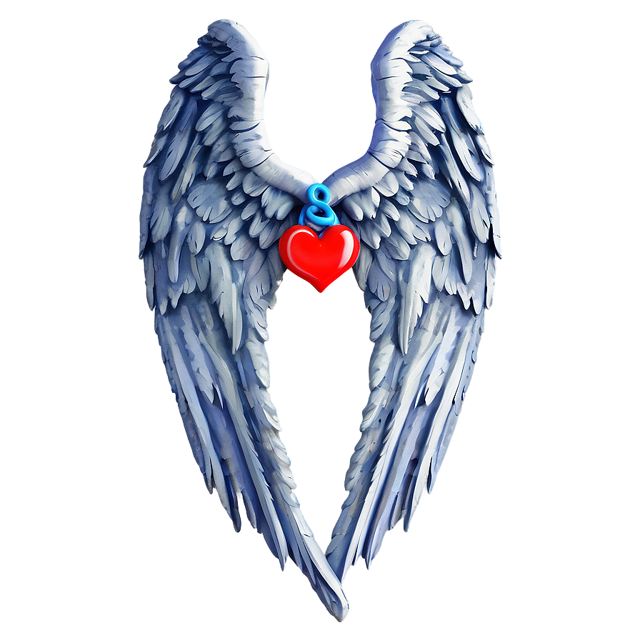 Angel Wings And Broken Heart Quote Png 11