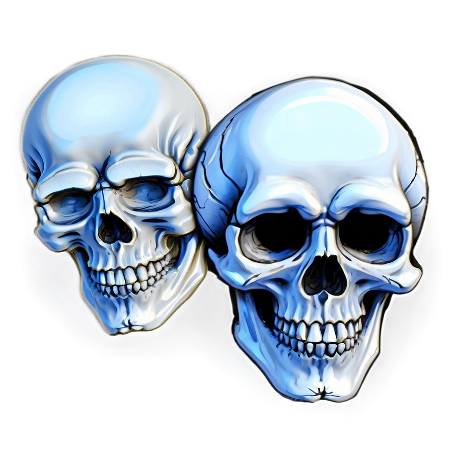 Angelic Skull Art Png C