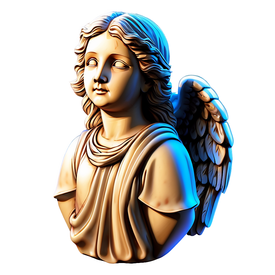 Angelic Statue Outline Png Ays