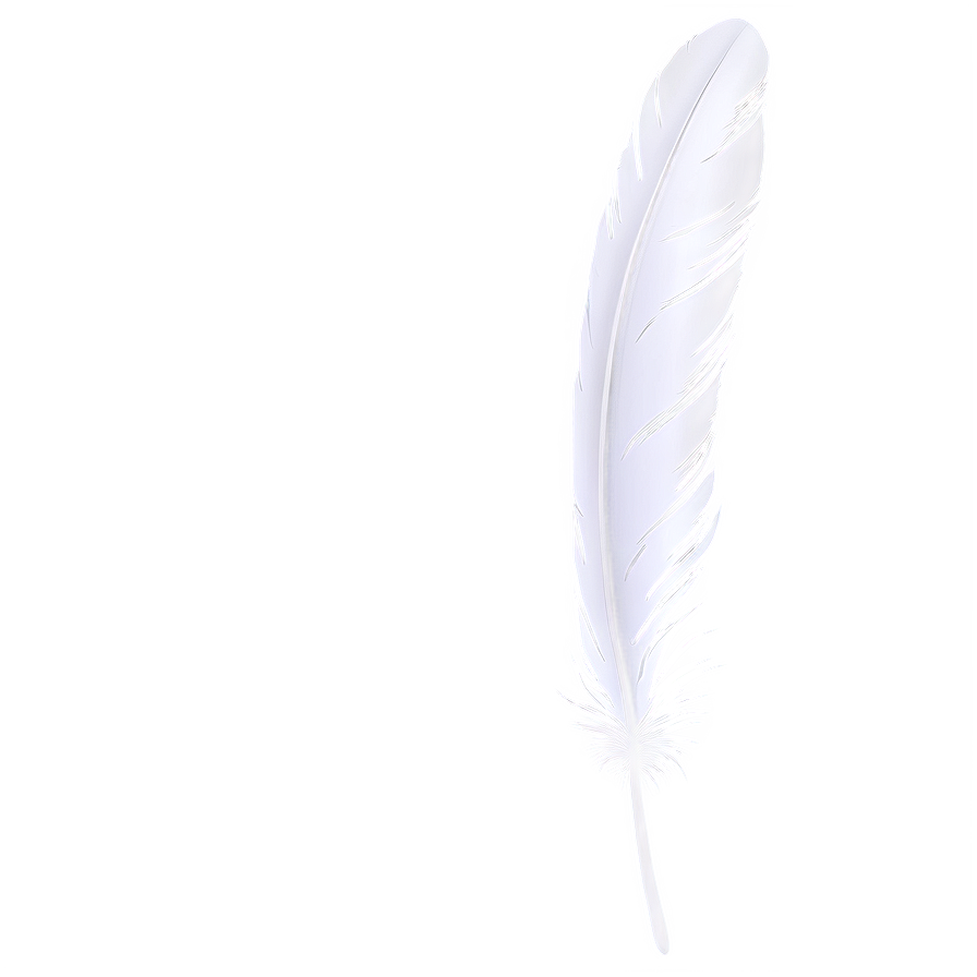 Angelic White Feather Png Wxx
