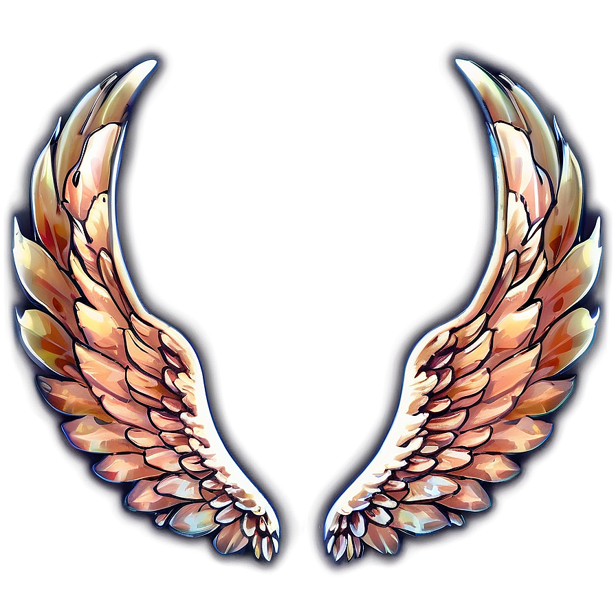 Angelic Wings Emblem Png 05042024