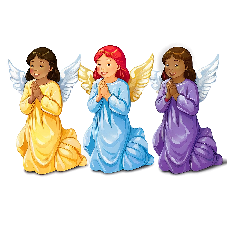 Angels In Prayer Png 96