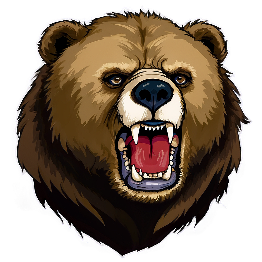 Angry Bear Png 05032024